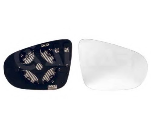 ALKAR 6431124 Mirror Glass, outside mirror